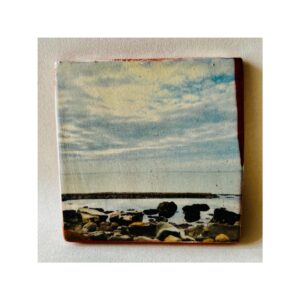 Square Tile 8 “Low Tide, Rock a Nore Hastings”