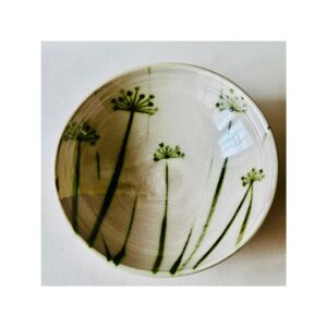 Large Open Bowl “Cow Parsley”