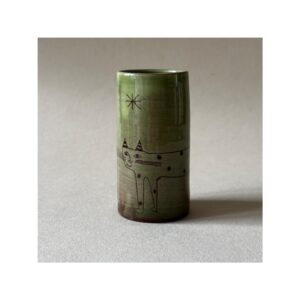 Small Vase “Green Max Cat”