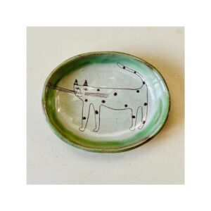 Small Oval Dish “Max Cat”