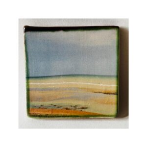Square Tile 6 “Colourful low tide, Winchelsea Beach”