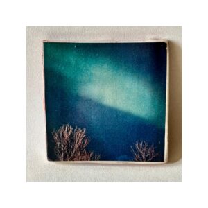 Square Tile 9 “Aurora Borealis Iceland”