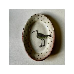Oval Plate “Curlew”