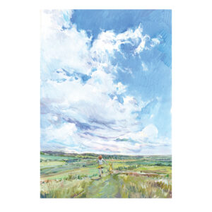 PRE-ORDER PRINT “Running with Rabbit”