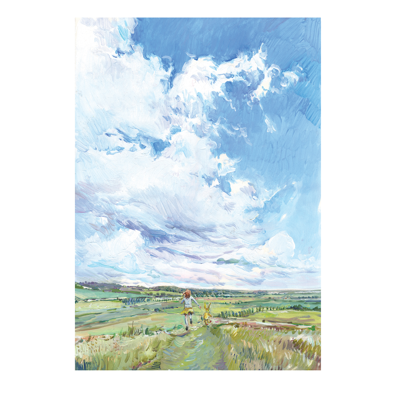 PRE-ORDER PRINT “Running with Rabbit”