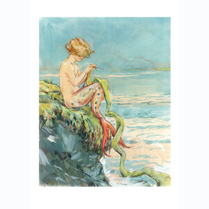 PRE-ORDER PRINT “Mermaid Knitting”