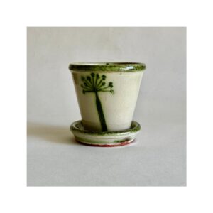 Small Flower Pot + Base “Cow Parsley”