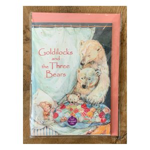 Book: Goldilocks and the three bears”