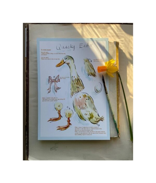 “Quacky Easter” set of three cut-outs. - Image 3