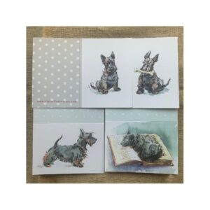 NEW Greeting Card Pack set of 8 “Malarkey and Jock”