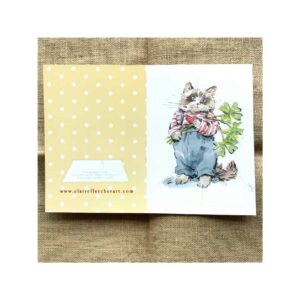 PRE-ORDER Cut-out card “Cat”