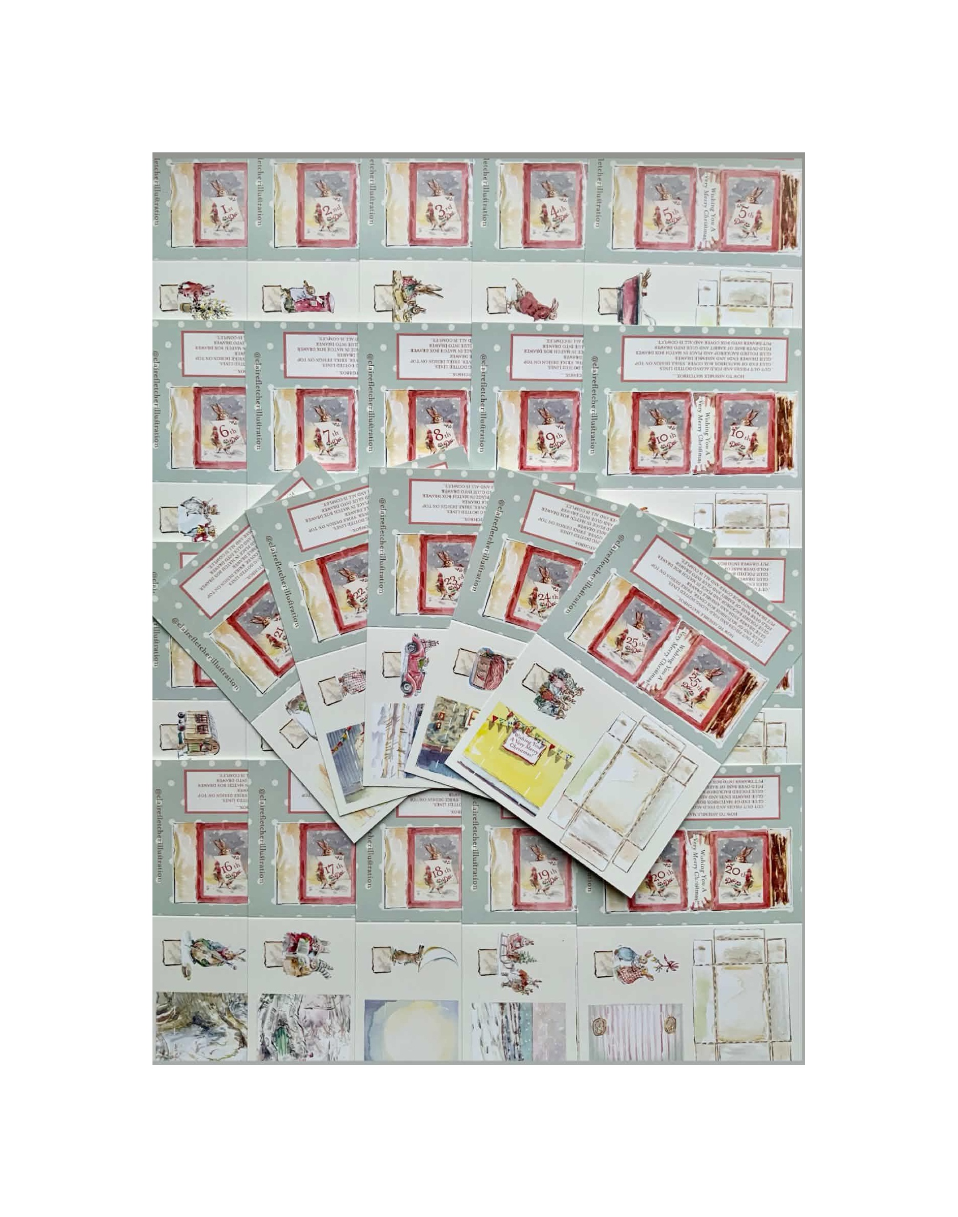 PRE-ORDER New Advent Matchbox Set - Image 4