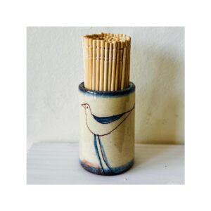 Toothpick Holder “Blue Bird”