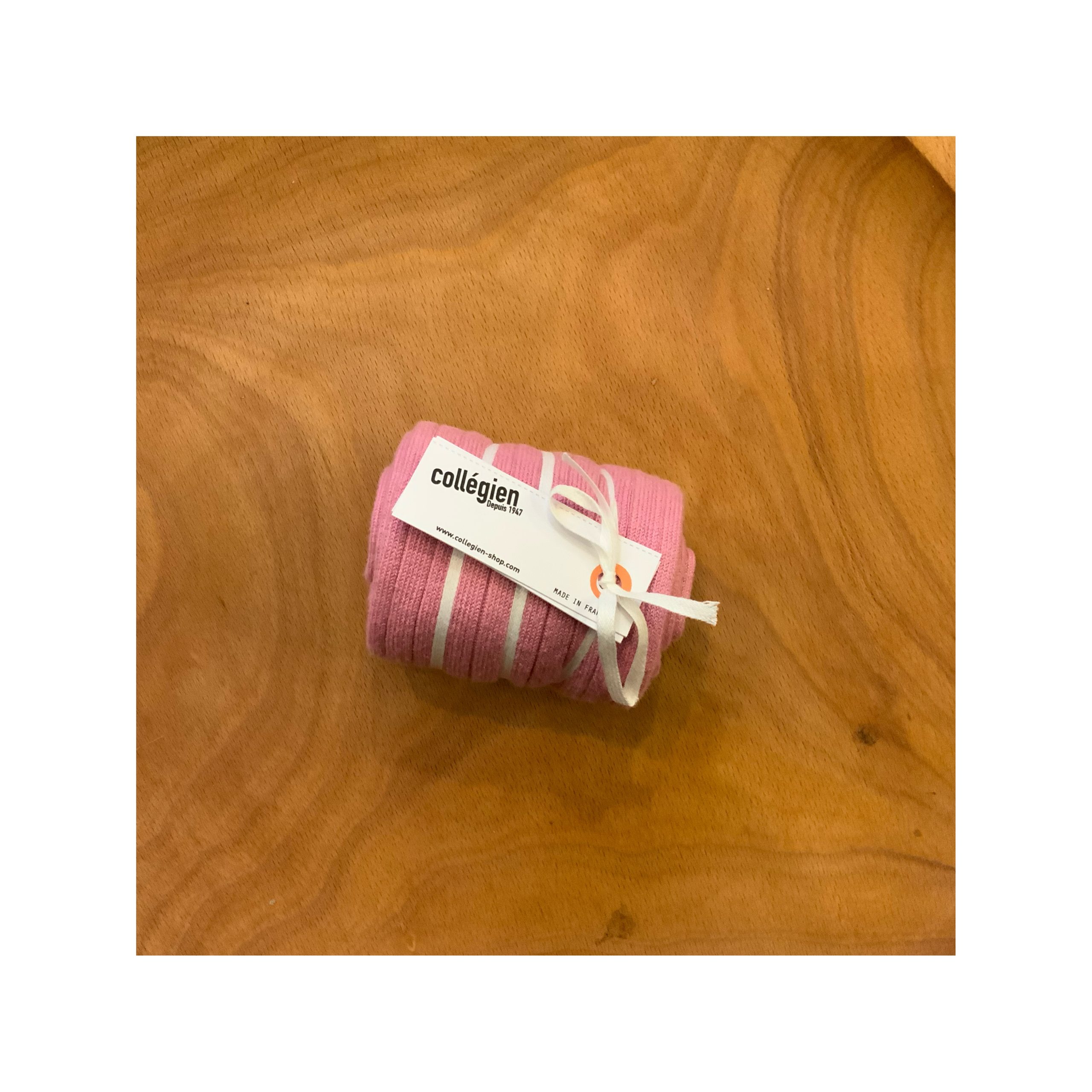 Knee Sock “Rose Bonbon” 36-38 - Image 2
