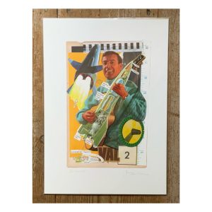 Peter Quinnell A4 print ‘Sweater Trajectory”