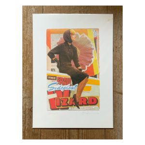 Peter Quinnell A4 print ‘The Frail Sidepleat”