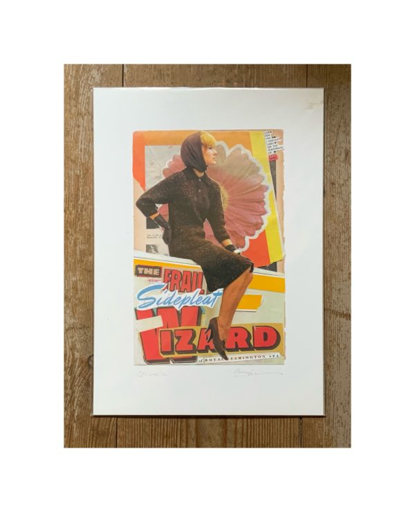 Peter Quinnell A4 print ‘The Frail Sidepleat”