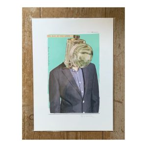 Peter Quinnell A4 print ‘The Man no one knew”