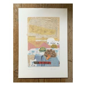 Peter Quinnell A4 print “Safety Ships”