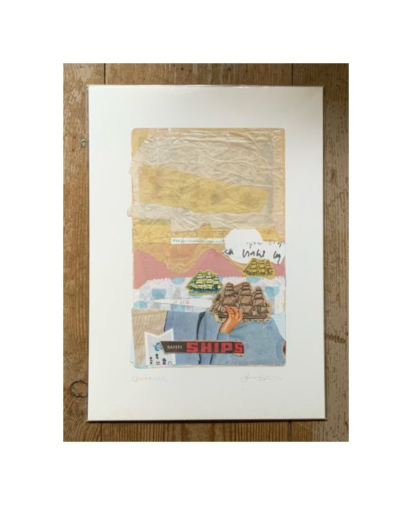 Peter Quinnell A4 print “Safety Ships”