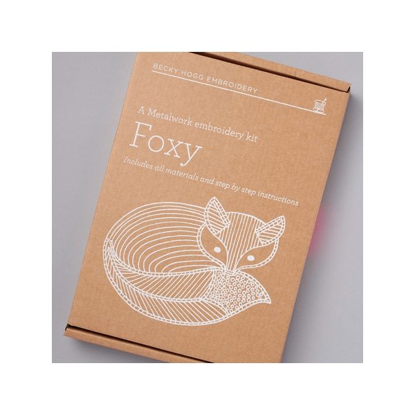 Fox Embroidery Kit by Becky Hogg - Image 5