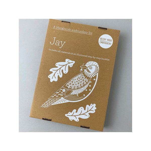 Jay Embroidery Kit by Becky Hogg - Image 6