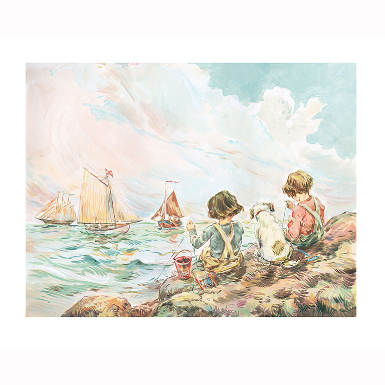 NEW PRE-ORDER PRINT “Vintage Crabbing”