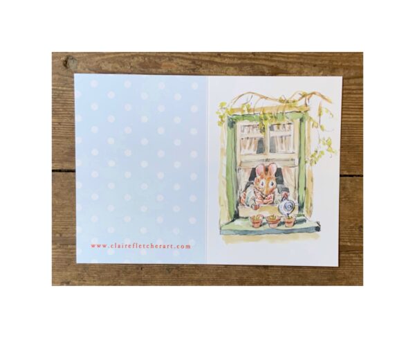 NEW Greeting Card Pack “Hill Top Mouse House” - Image 6