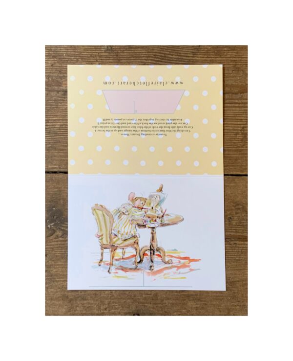 NEW Greeting Card Pack “Hill Top Mouse House” - Image 3