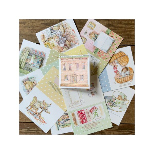 NEW Greeting Card Pack “Hill Top Mouse House”