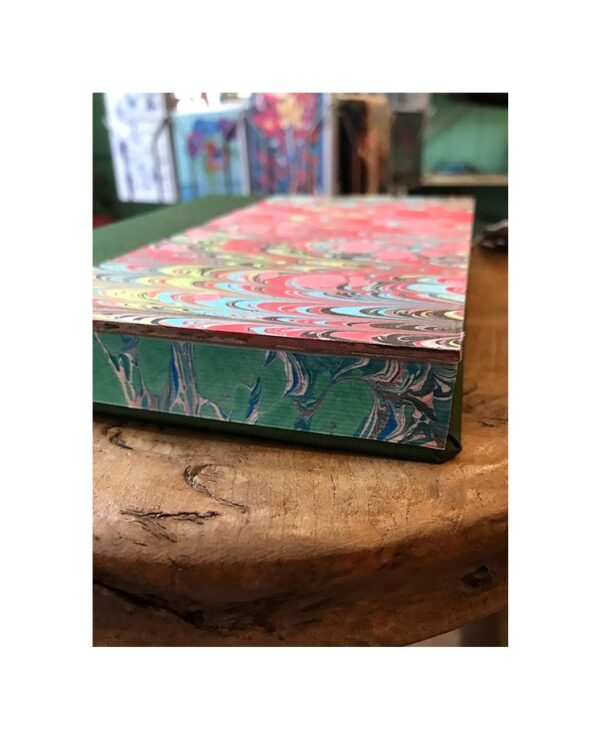 Ruled Journal marbled cover No32 - Image 2