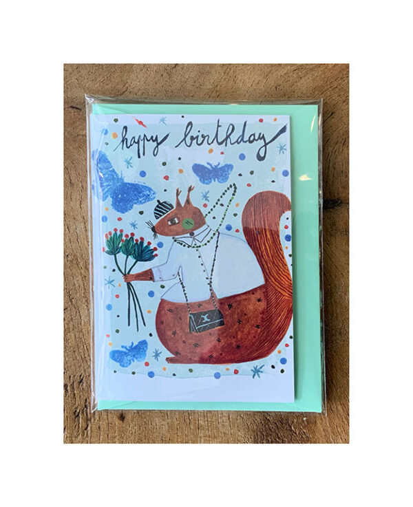 Mini Birthday Card “White Top”