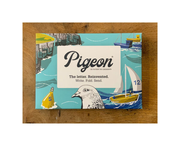 Safe Harbour  “Write. fold. send” by Pigeon Posted