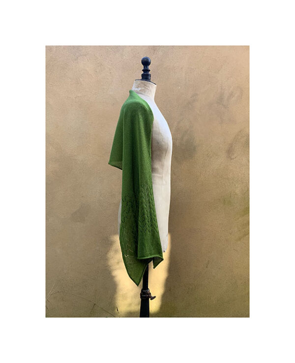 NEW Odyssey Cashmere + Cotton Lace Scarf “Picholine”