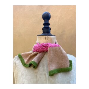 NEW Odyssey Cashmere + Cotton Necktie “Brown Sugar, Punk + Picholine”