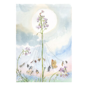 PRE-ORDER Print “Maypole Bugs on Cuckoo Flower”
