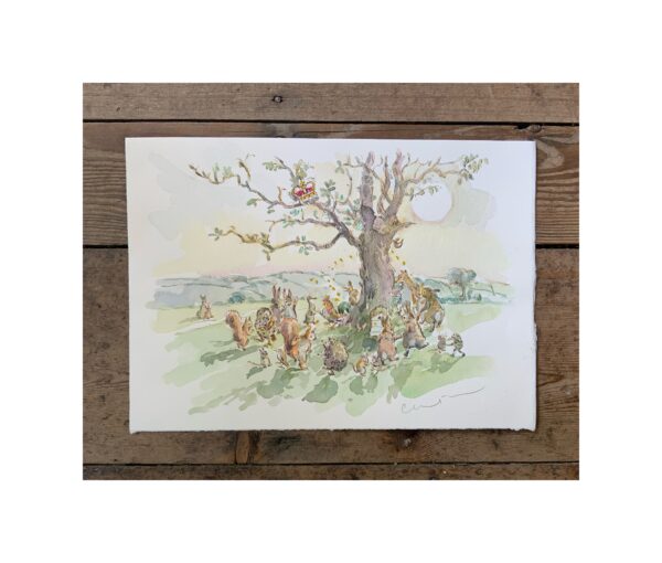Original Watercolour “Royal Oak”