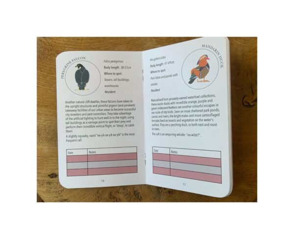 Birdwatching logbook “Urban Garden + Parkland” - Image 3