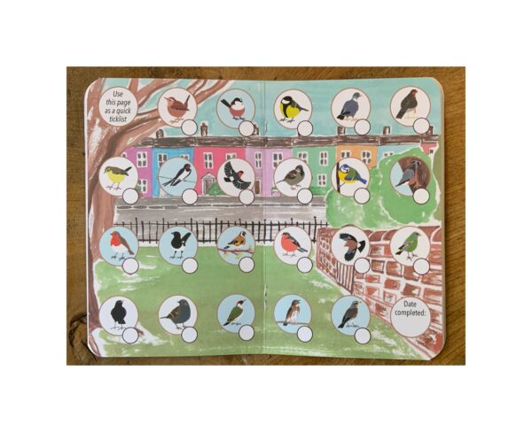 Birdwatching logbook “Town + Country Garden Birds” - Image 3