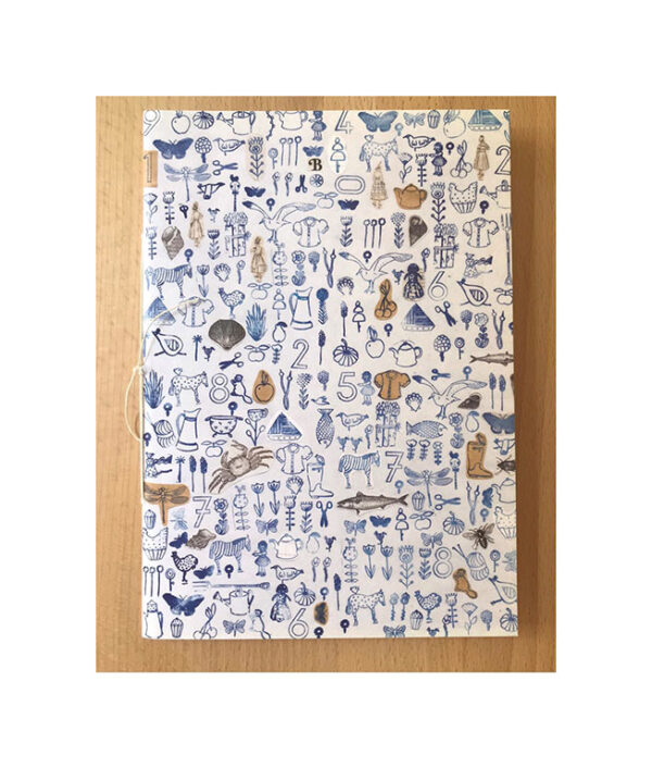 Blue Stamps Notebook