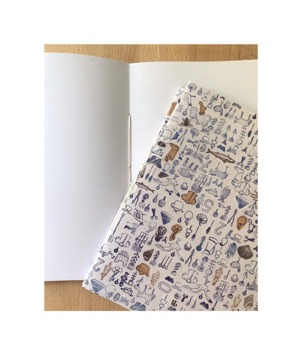 Blue Stamps Notebook - Image 2