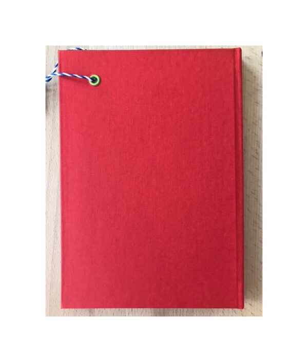 Unruled Journal  Hand painted Cherries and butterflies No61 - Image 3