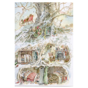 NEW Advent Card “Rabbit Father Christmas”