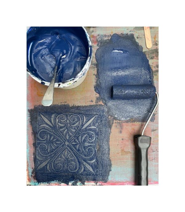 Hand Block Printed Tablecloth - Image 2