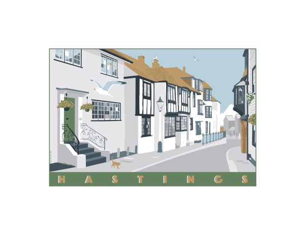 Hastings Print “All Saints Street” A3