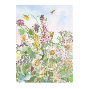 PRE-ORDER Print “Meadow Flowers with Bee”