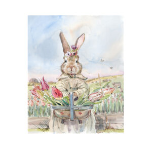 NEW PRE-ORDER PRINT “Bunny Gardener”