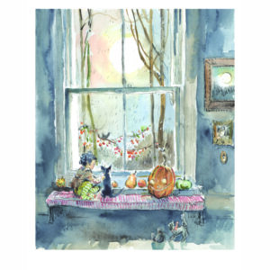 PRE-ORDER PRINT “Halloween Window”
