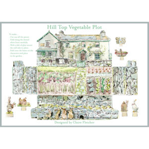 PRE-ORDER NEW Cut out and Make “Hill Top Vegetable Plot”