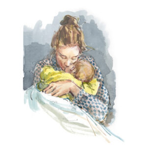 PRE-ORDER PRINT “Cuddles”